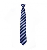 BT005 online order tie business collar twill tie supplier side view